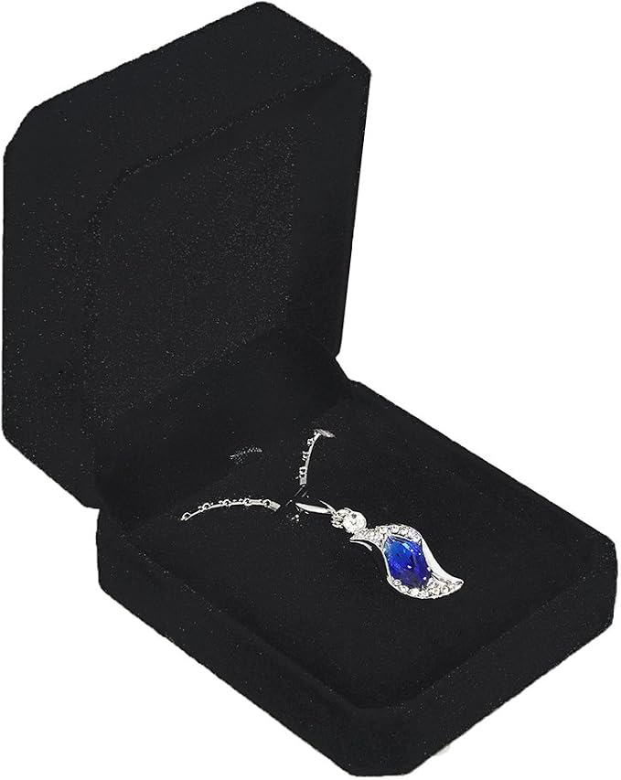 2Pcs Classic Velvet Necklace Box - Image 3