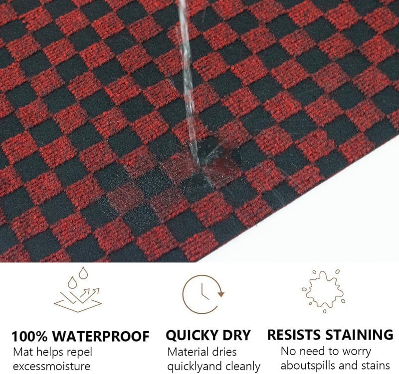 Petgrow Hallway Runner Rug 5FTX82FT, Super Skid Resistant TPR Backing Area Rug - Image 2