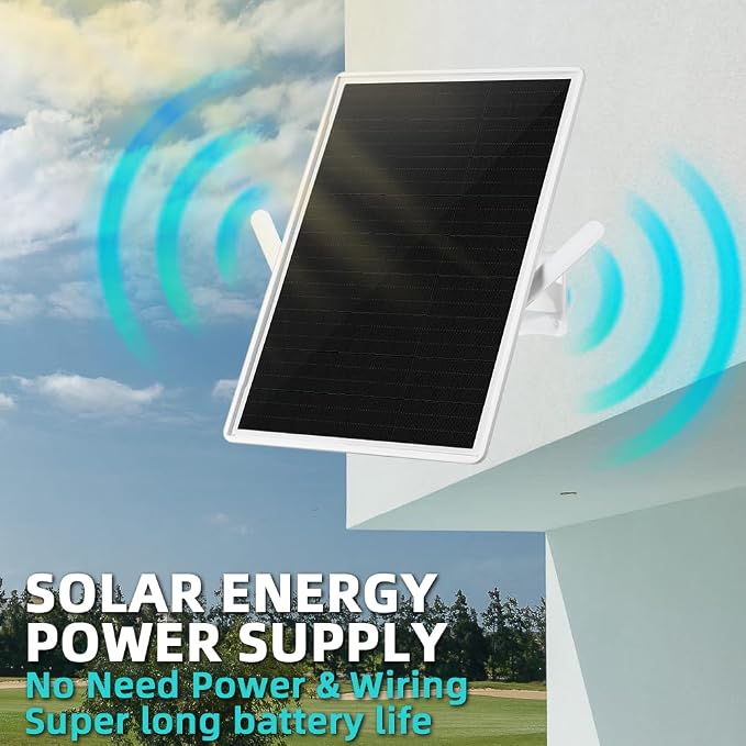 LCLCTEK® WiFi Extender Signal Booster Solar Battery Outdoor, Long Range up to - Image 6