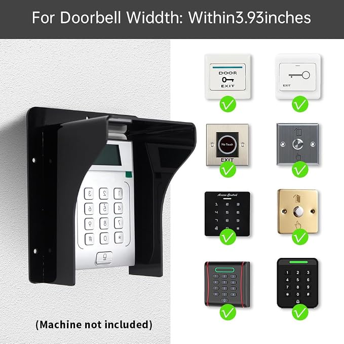 Doorbell Rain Cover Weatherproof - Image 6