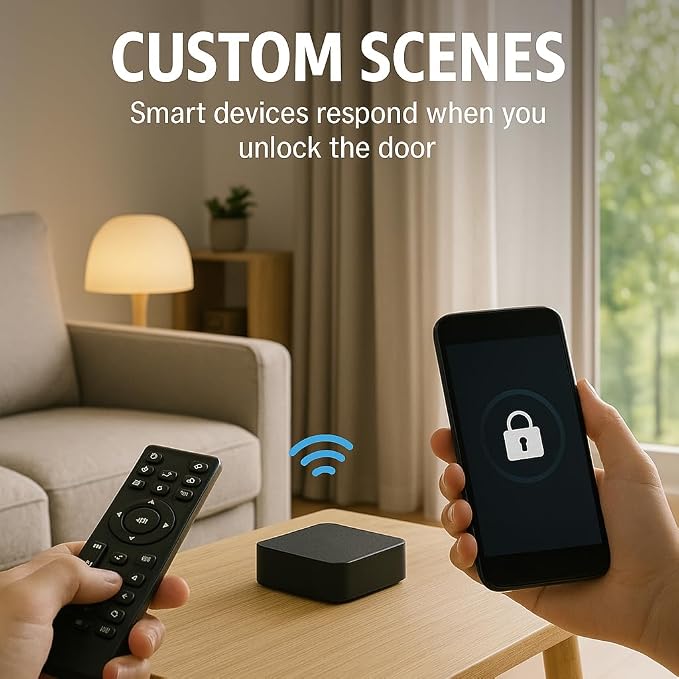 Wi-Fi Universal IR/RF Remote Hub 433.92 MHz Fixed-Code Only, App Control via - Image 7