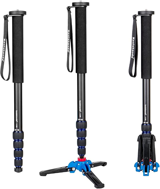 Koolehaoda Camera Monopod Stand 65inch Extendable Aluminum Monopod by Koolehaoda