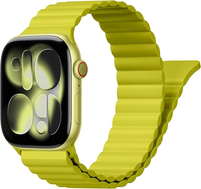 Magnetic Sport Bands for Apple Watch Band 40mm 38mm 41mm 42mm 44mm 45mm 46mm by BXUXOHS