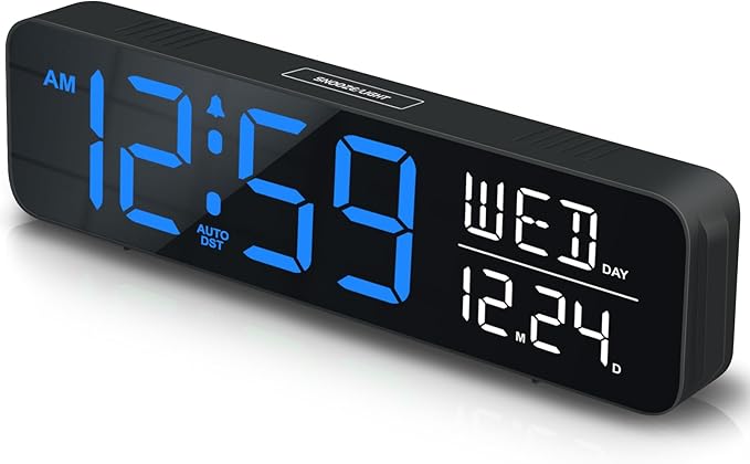 Peakeep Large Display Digital Alarm Clock by PEAKEEP