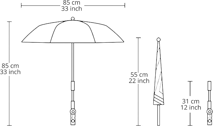 Tripod Umbrella, Blocks Rain/Sunlight - Image 6