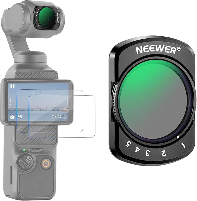NEEWER Variable ND2-32 Filter Compatible by Neewer