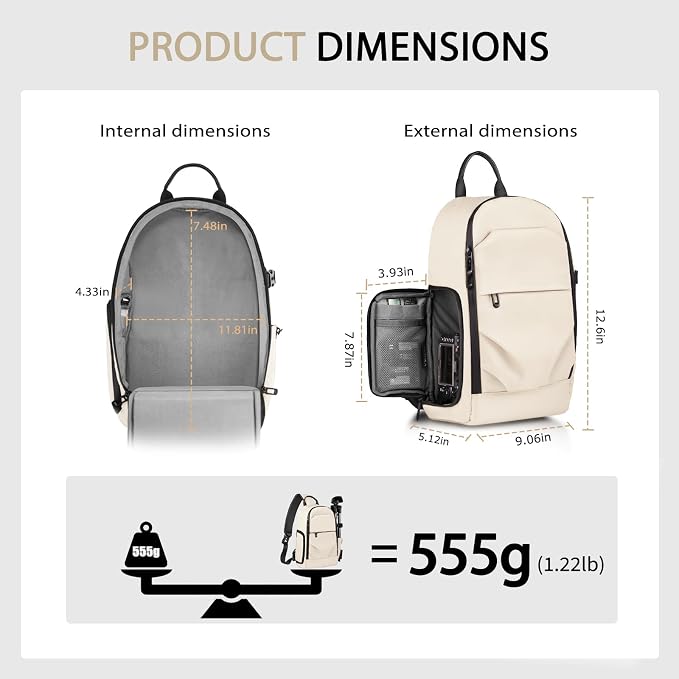 TAAOKA Camera Sling Bag for Photographe – Waterproof Crossbody Camera Bag - Image 5
