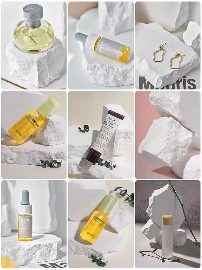 Product Photography Props: 3PCS Irregular Aromatherapy Gypsum Photo - Image 2