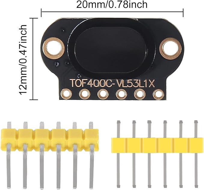 4pcs TOF400C VL53L1X 4M Laser Ranging Sensor Module TOF Time-of-Flight Distance - Image 3