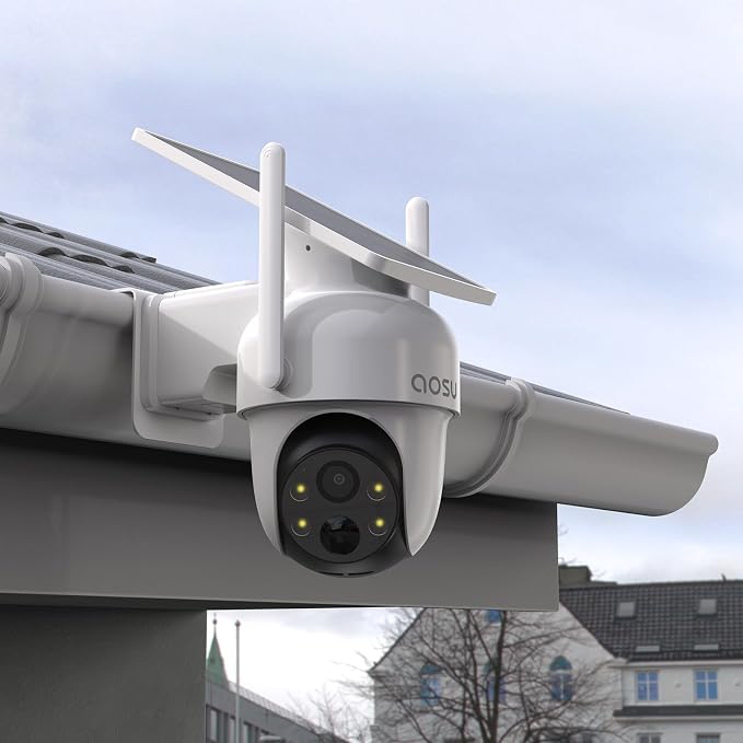 Gutter Mount for AOSU Solar Security Cameras Outdoor Wireless and ANSQUE - Image 8