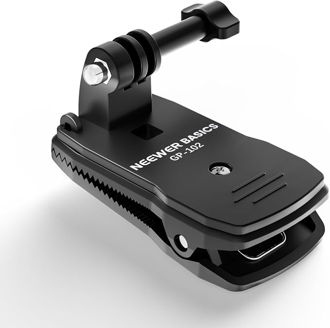 NEEWER Basics Backpack Strap Clip Clamp Mount Holder, Three Prong Adapter by Neewer
