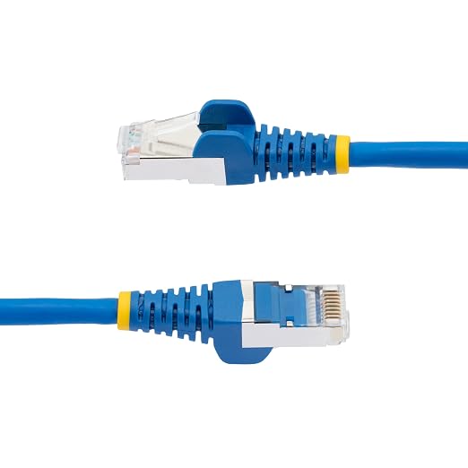 StarTech.com 50ft Blue CAT6a Ethernet Cable, Snagless RJ45, 100W PoE++ - Image 3