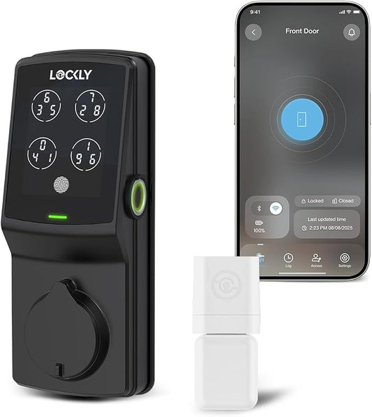 Lockly Guard Secure Pro Deadbolt PGD728WPU Commercial Smart Lock – UL10B/10C by Lockly