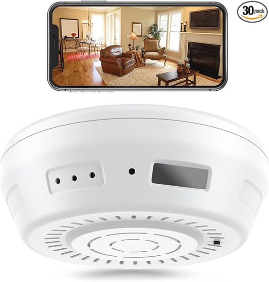 Hidden Camera Smoke Detector Wireless WiFi by Unknown