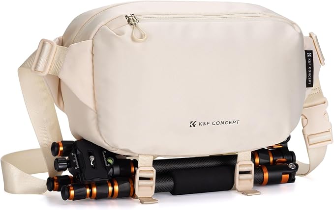 K&F CONCEPT Camera Sling Bag Crossbody Bag Waterproof Camera Shoulder Backpack by KFCONCEPT