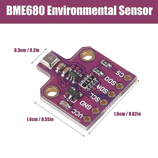 BME680 Digital Temperature Humidity Sensor Module 4 in 1 Sensor 3.3V/5V High - Image 4