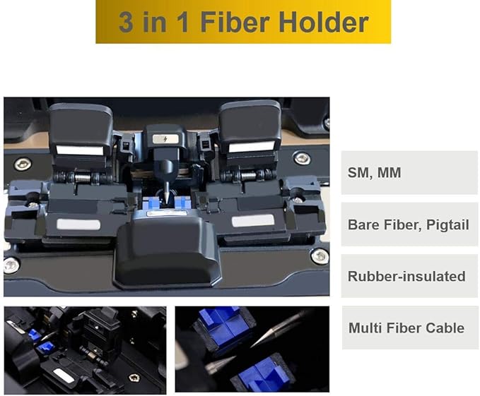 Fusion Splicer Fiber Optic AI-9 Optical Fiber Splicer Fiber Optic Splicing - Image 4