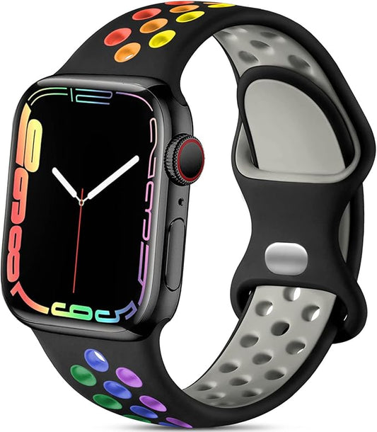 Lerobo Compatible for Apple Watch Band 45mm 44mm 11 10 46mm 42mm 49mm Ultra 3 2 by Lerobo