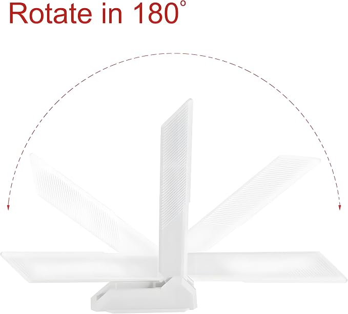 White WiFi 7 Gaming Motherboard Magnetic Base Antenna - Image 4