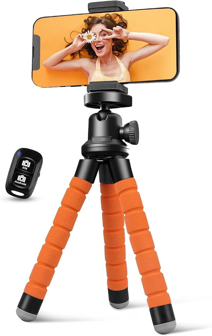 Aureday Phone Tripod, Flexible Tripod by Aureday