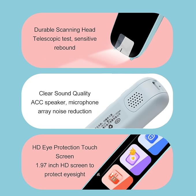 Smart Scanner Pen, Language Translator Device Scanner Pen - Image 8