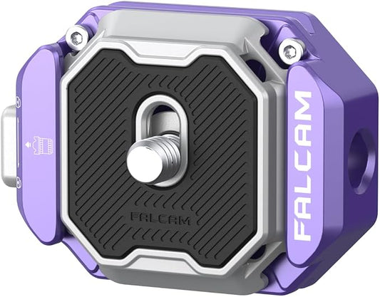 Falcam F38 Multi-Hole Quick Release Plate Kit, 38mm Aluminum QR System by FalcamAuthorized