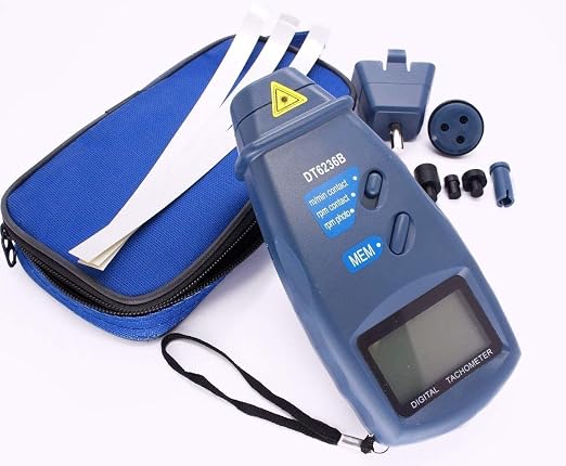 CyberTech 3 in 1 Tri-Mode Contact and Laser Non-Contact RPM Tach Digital Photo - Image 4