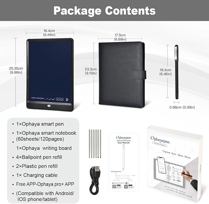Smart Pen for Note Taking Set Real-Time Paper-to-Digital, Smart Digital Notebook - Image 6