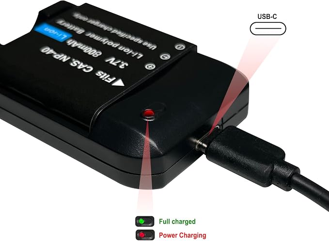 NP-40 Battery Charger, Digital Camera Battery Charger - Image 3