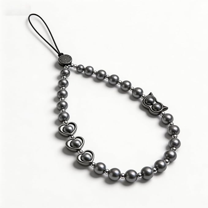 Phone Charm Beaded Strap Cute Cell Phone Wrist Straps String Accessories Hand by Casecond