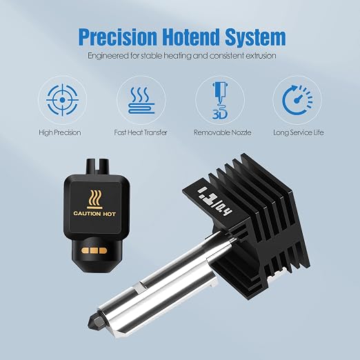Hotend Kit for Bambu Lab P2S / P2SC, Fast Heating & Stable Extrusion – 3D - Image 3