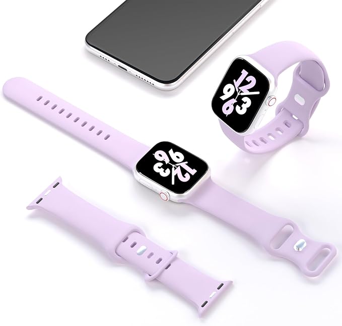 Sport Band Compatible with Apple Watch 38mm 40mm 41mm 42mm 44mm 45mm 46mm 49mm - Image 2