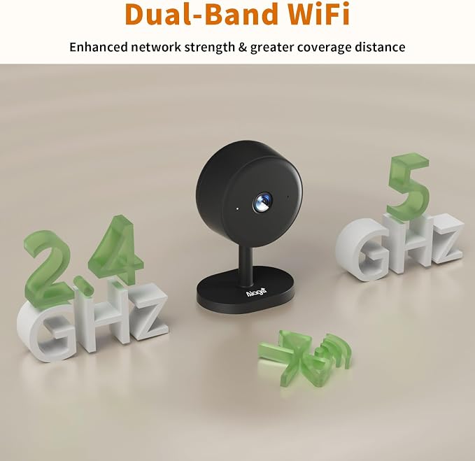 5G Indoor Camera for Home Security, 2K Security Camera, Pet/Baby/Dog Camera - Image 3