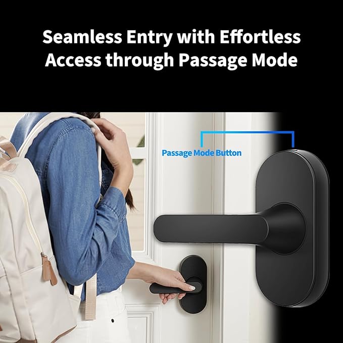 Aqara Smart Lock U300 Upgraded Version, Fingerprint Keyless Entry Door Lock - Image 7