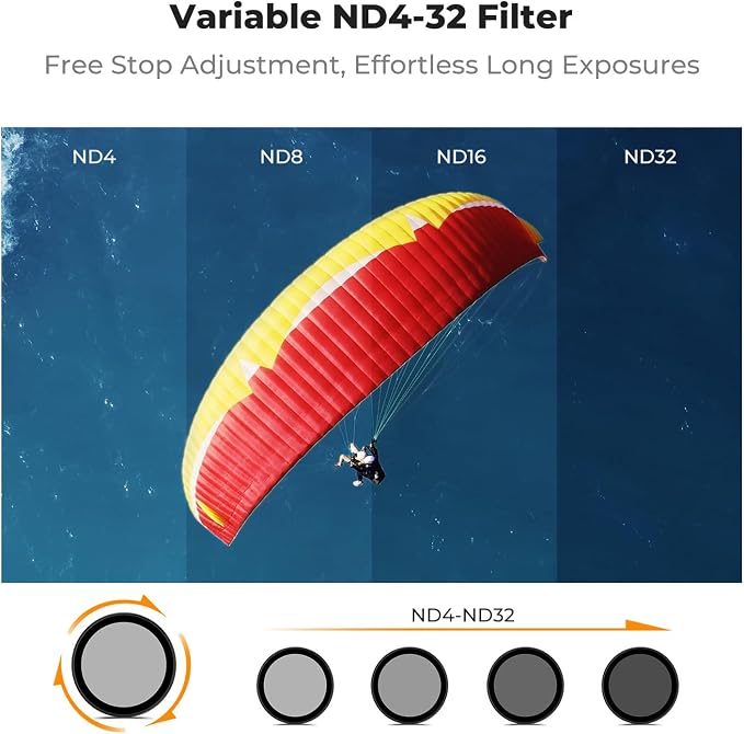 K&F CONCEPT Snap On Variable ND Filter Compatible - Image 4