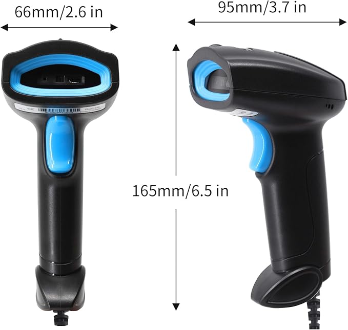 Barcode Scanner USB 1D Wired CCD Barcode Reader Supports Screen Scan Bar Code - Image 6