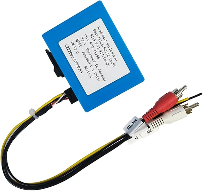 LEXXSON Optic Fiber Decoder for Mercedes-Benz ML/GL/R Class/S W221/CLS by LEXXSON