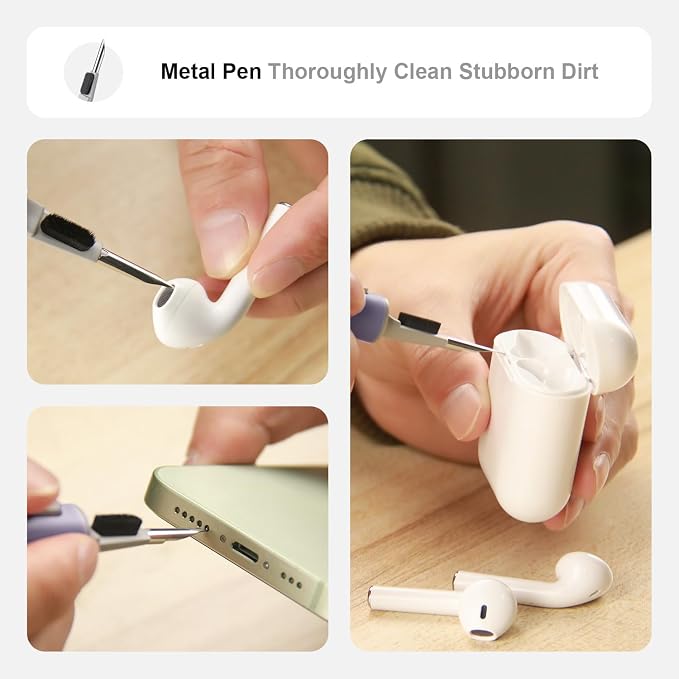 Hyashee Cleaner Kit for Airpods Pro 1 2 3 Multi-Function Cleaning Pen - Image 2