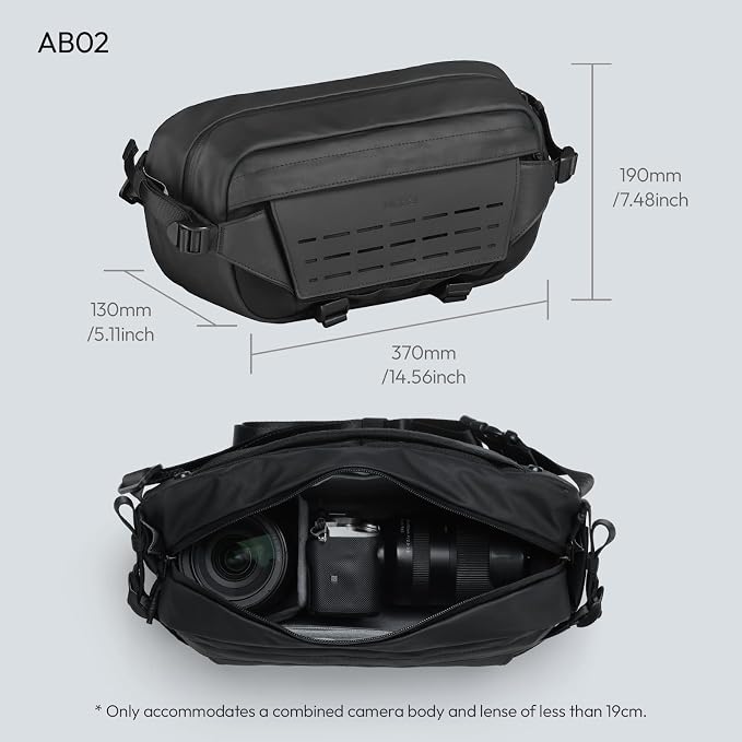 ULANZI Camera Sling Bag, Water-Resistant Camera Case - Image 4