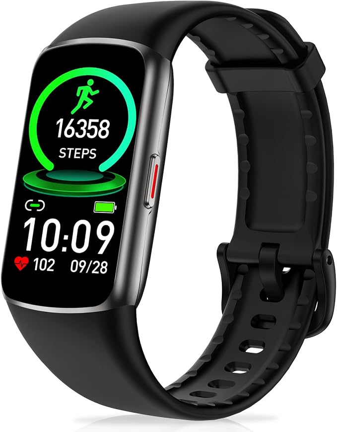Zeacool Fitness Tracker with 24/7 Heart Rate, Blood Oxygen Sleep Monitor by VideoProjectorSpecialist