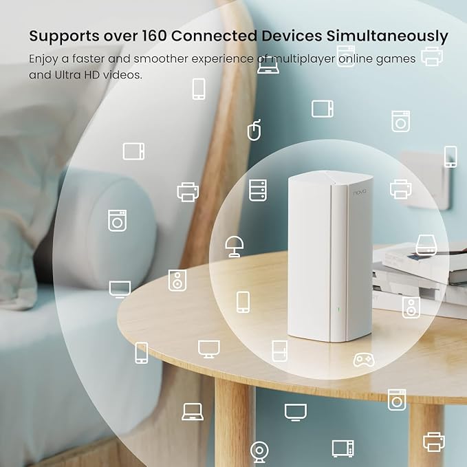 Tenda AX3000 Mesh WiFi 6 System Nova MX12-7000 sq.ft WiFi Coverage - Image 5
