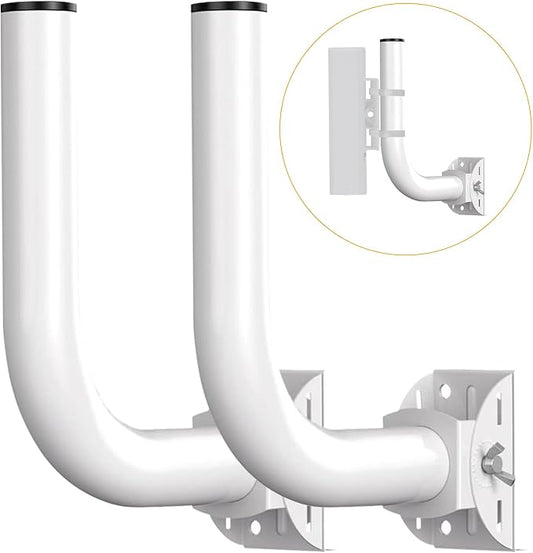 Networks Pole Mount Bracket, Universal 150° Adjustable Pole & Wall Mount by kdraco