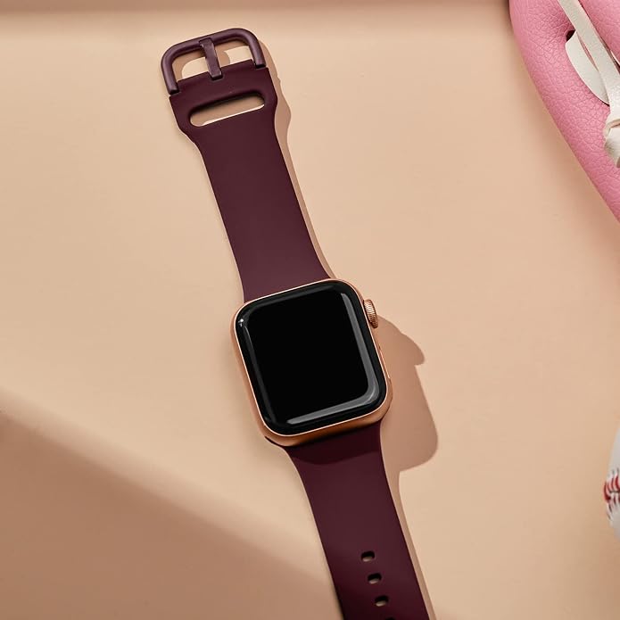 Sport Band Compatible with Apple Watch Bands 49mm 46mm 45mm 44mm 42mm 41mm 40mm - Image 2