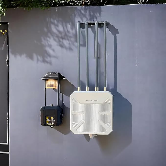 WAVLINK 2026 AX3000 WiFi 6 Wireless Outdoor Repeater, Long Range Outdoor WiFi by WAVLINK%C2%AE
