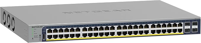 NETGEAR 52-Port PoE Gigabit Ethernet Smart Switch by NETGEAR
