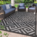 GENIMO Outdoor Rug, Waterproof Plastic Rugs by GENIMO