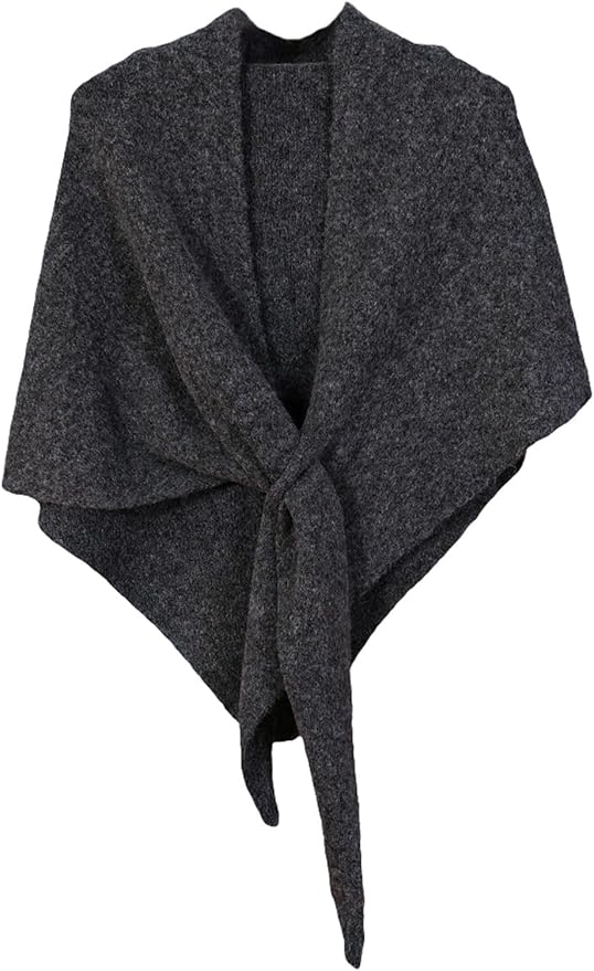 Shawls Wraps Women Triangle Sweater Scarf Warm Wool Blend Pashmina Cape Cold by Obosoyo