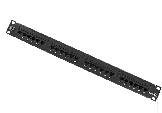 Leviton Universal GigaMax Cat 5e 24-Port Patch panel by Leviton