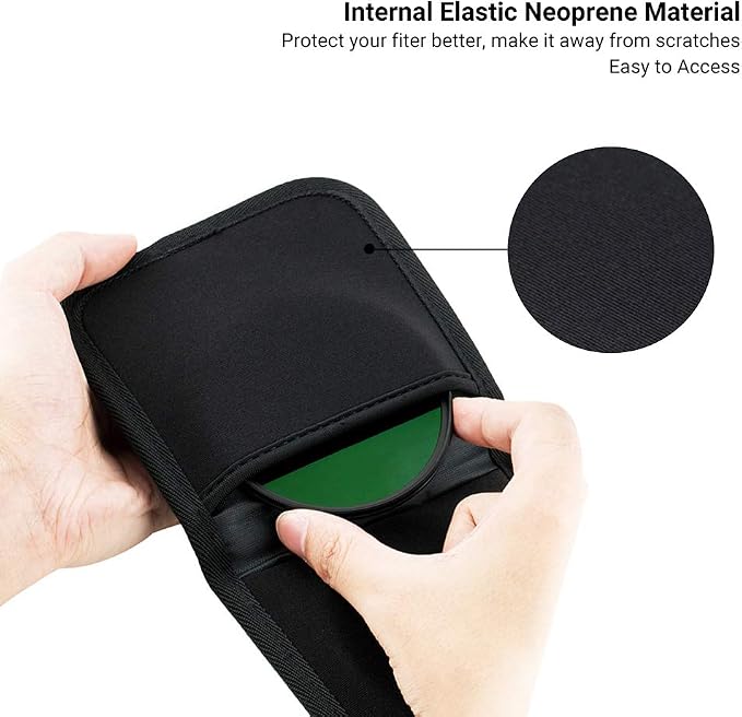 3 Pockets Camera Filter Case for Filter Up to 82mm - Image 4