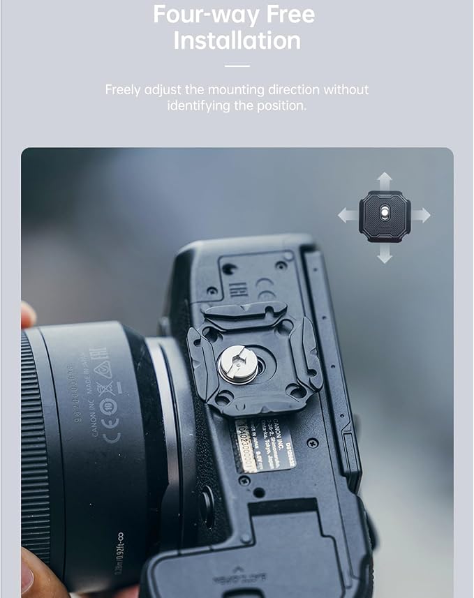 EACHSHOT FALCAM F38 Quick Release Backpack Clip Mount - Image 6